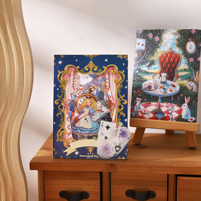 "Beauty Dream" 10pcs Fairytale Washi Background Stickers