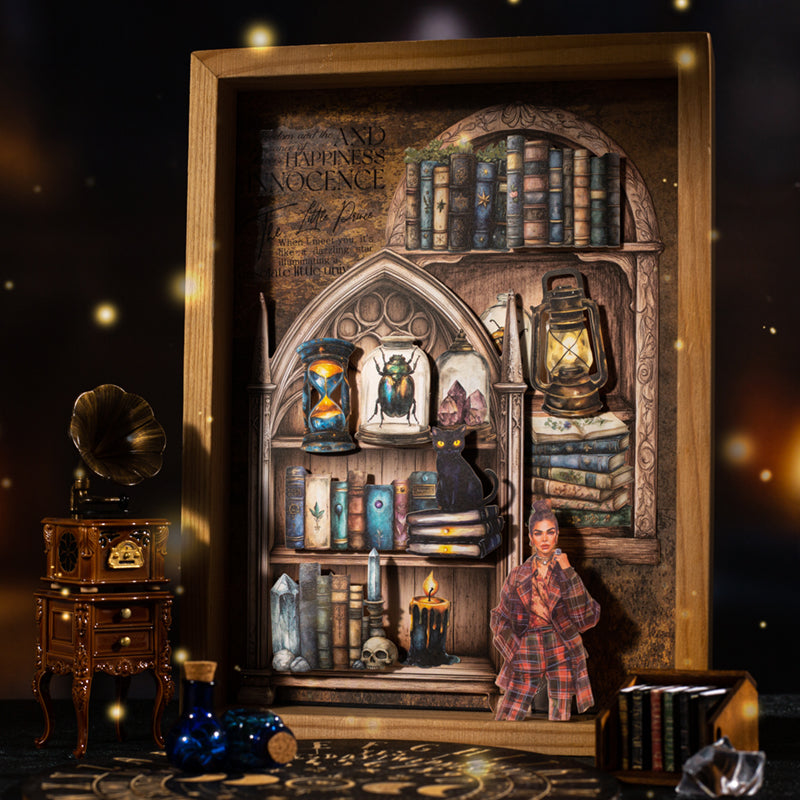 "Magic Arbitrary Cabinet" Card Stickers 25 Sheets
