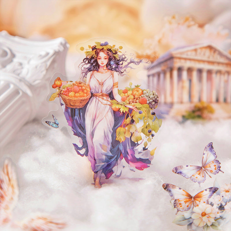 "European Goddess" PET Stickers 15pcs in