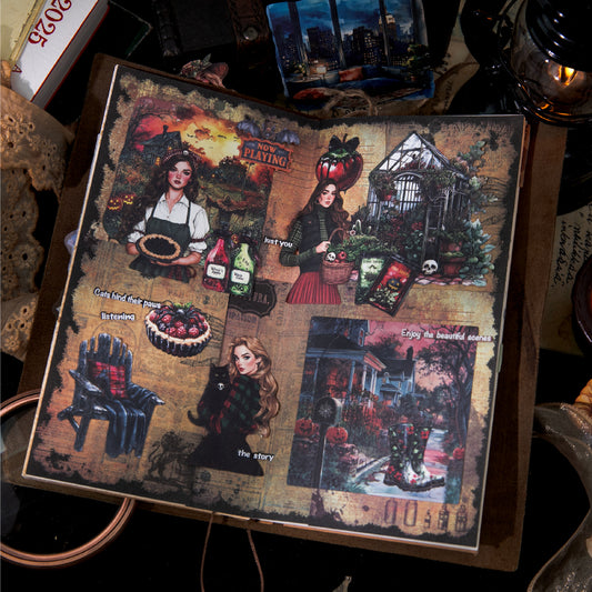 "Surprise Halloween" 20pcs Paper Stickers Festival Stickers for Scrapbooking