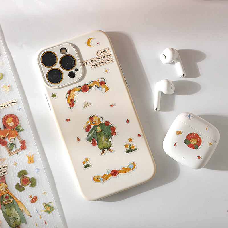 Rose Planet Frosted Masking Tapes The Little Prince Tapes