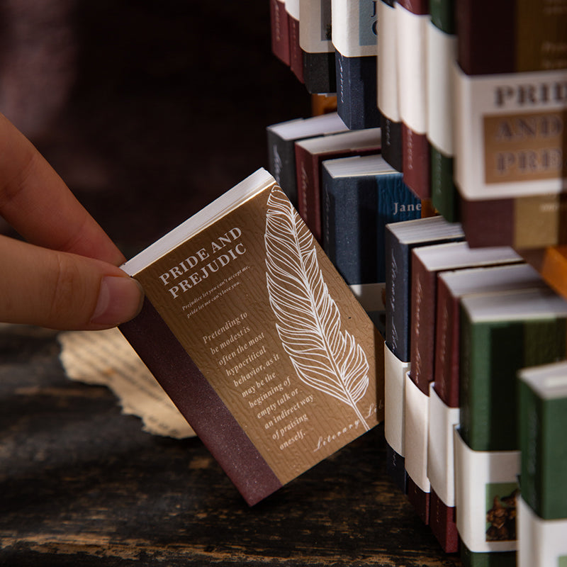 "Literary Collection" 48 Sheets Mini Size Deco Papers