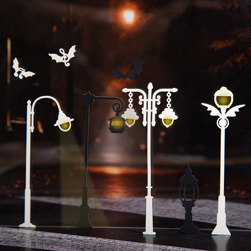 "Street Lamp" 6 Sheets Street Lighting Die Cut Papers