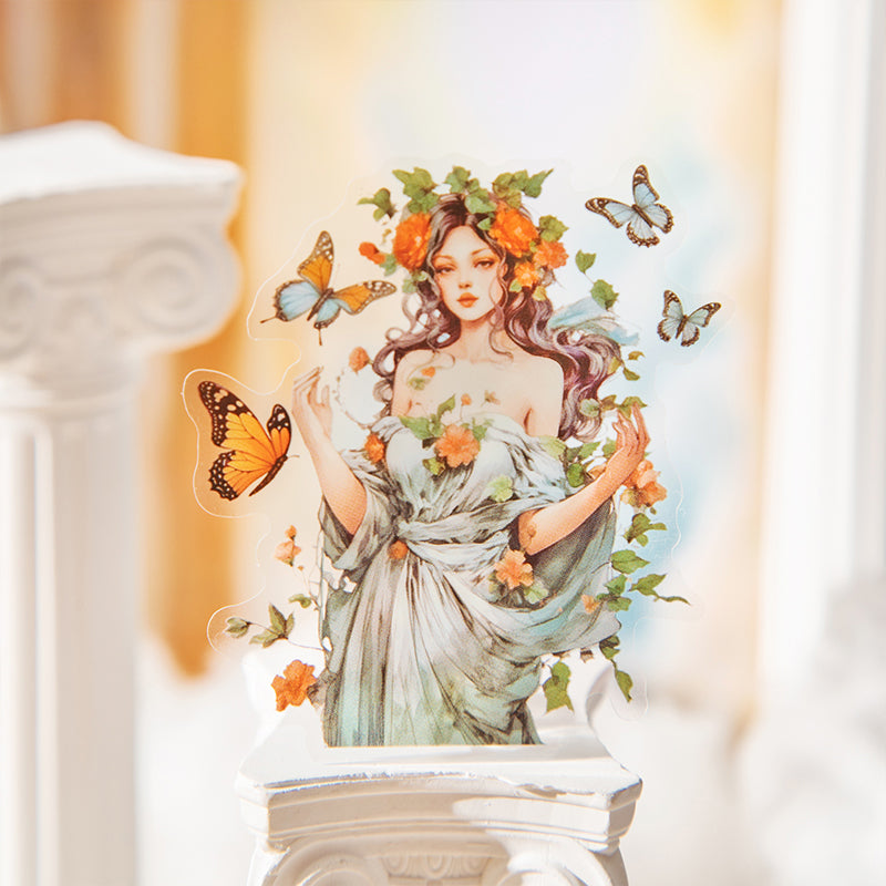 "European Goddess" PET Stickers 15pcs in
