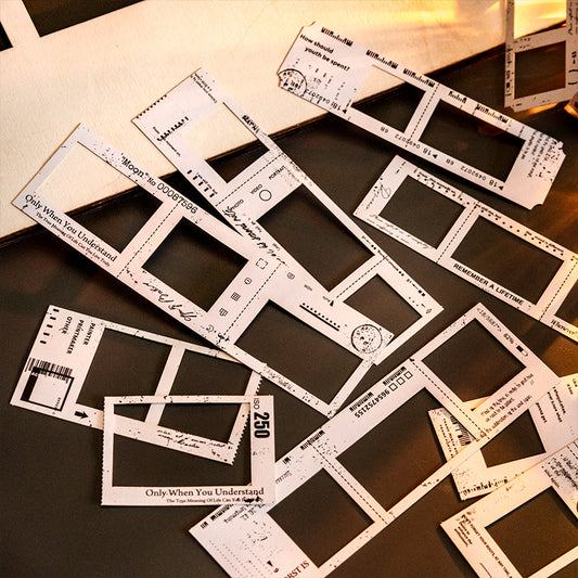 "Watch a Movie" 10pcs Large Sized Film Stickers Card Board Stickers