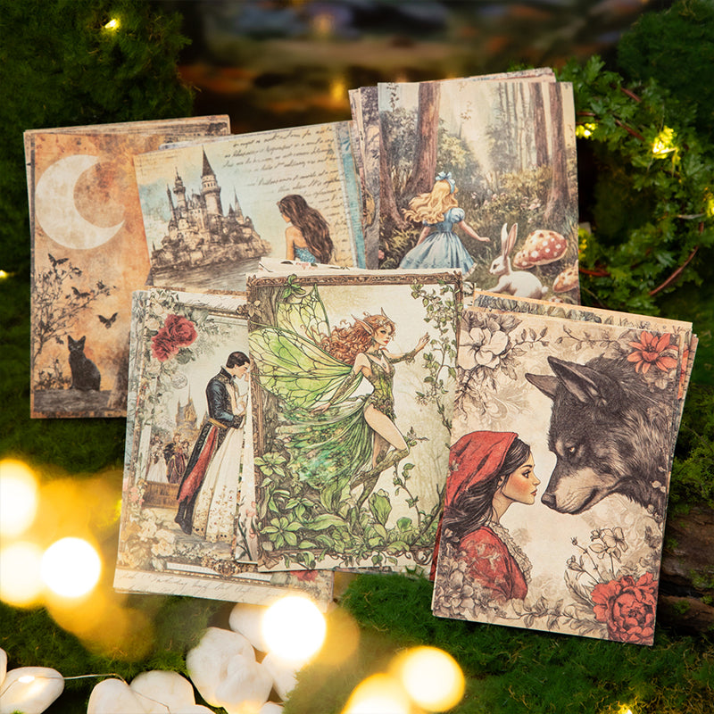 "Fairy Tale Memory" 30 Sheets Deco Papers