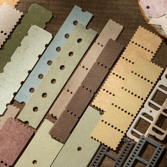 Vintage Kraft Paper 30 Sheets of Retro Journaling & Crafting Decorative Frames