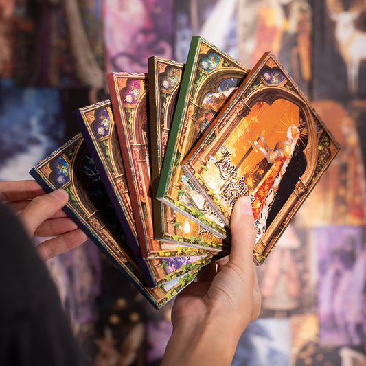 "Living in a Fairy Tale" 50 Sheets of Witchy Scrapbooking Papers