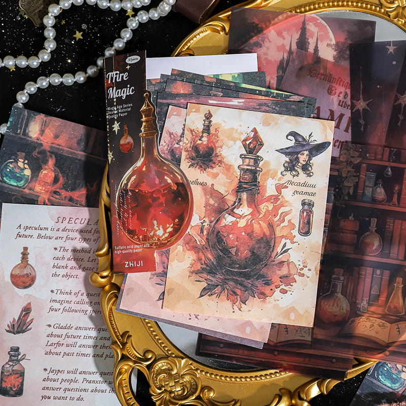 "The Age of Magic" 30 Sheets Deco Paper and Vellum Paper Pack