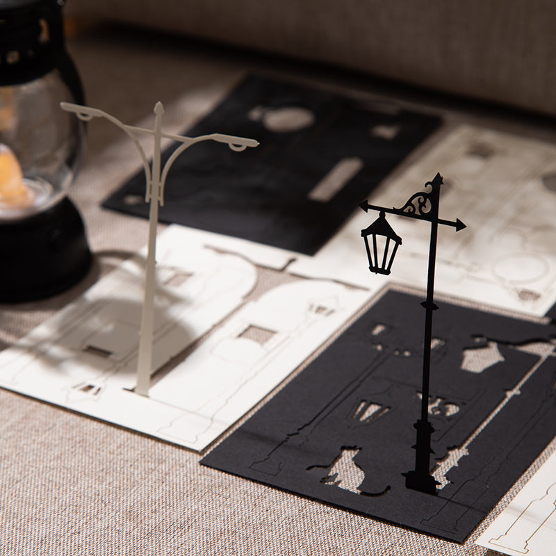"Street Lamp" 6 Sheets Street Lighting Die Cut Papers