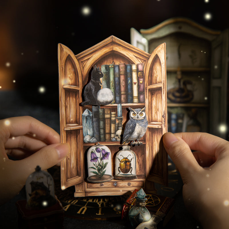 "Magic Arbitrary Cabinet" Card Stickers 25 Sheets