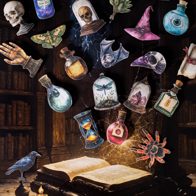 "Magic Arbitrary Cabinet" Card Stickers 25 Sheets