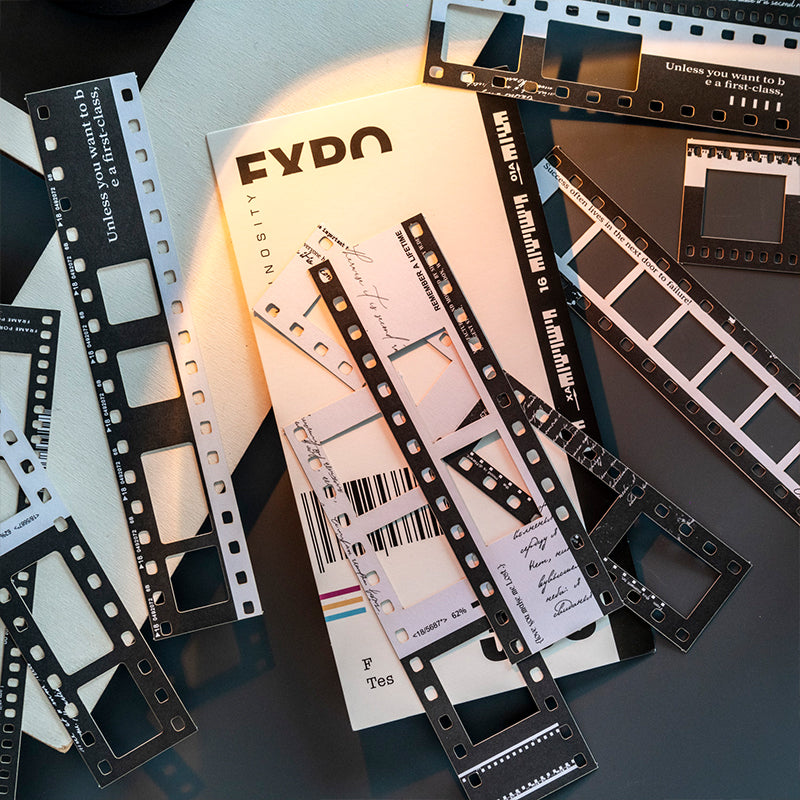 "Watch a Movie" 10pcs Large Sized Film Stickers Card Board Stickers