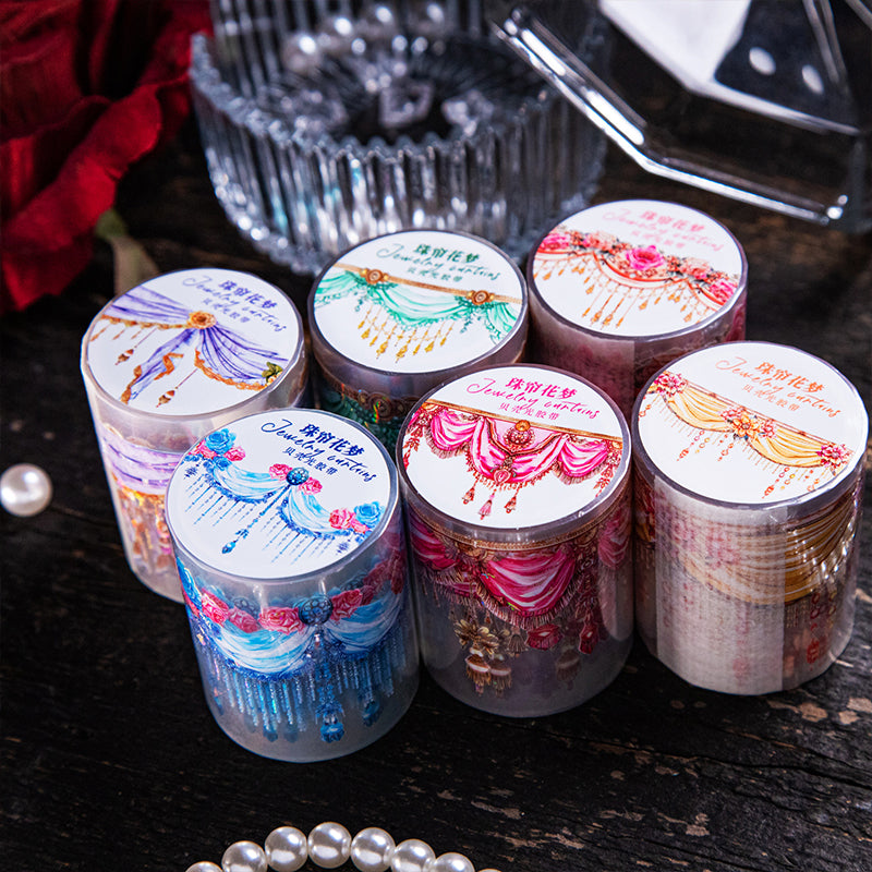 "Jewelry Curtains" Shiny PET Tapes