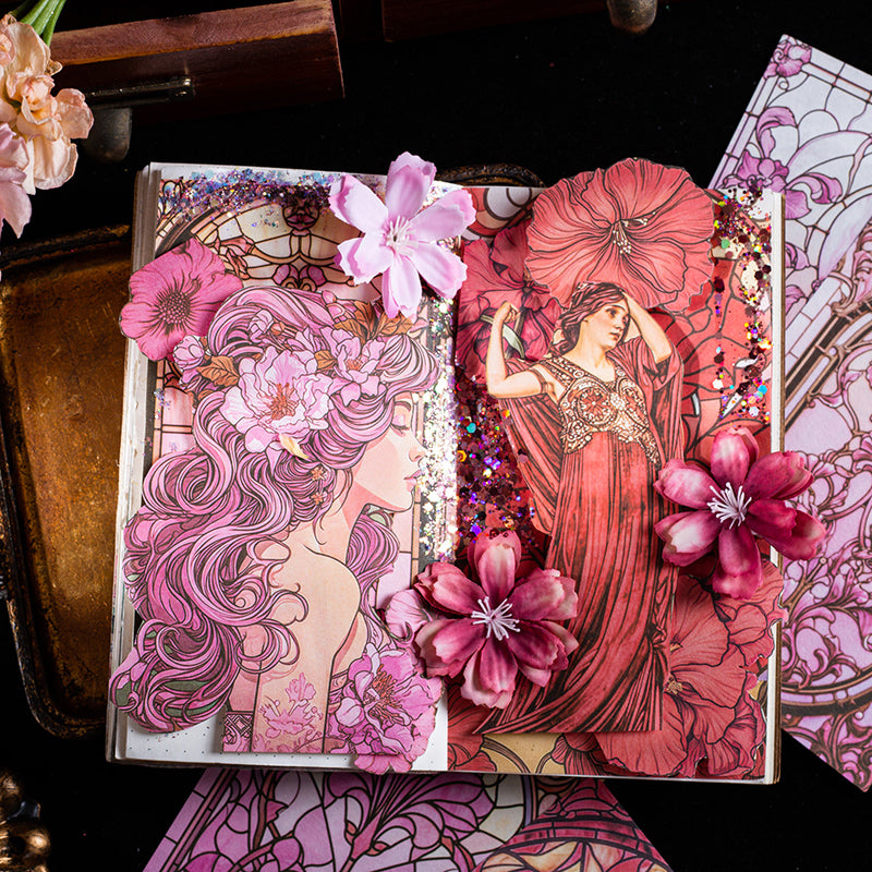 "The Envoy of Fairy" 30 Sheets of Scrapbooking Papers