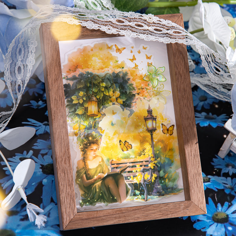 "Starry Sky Garden" 20pcs Stickers Bright Colour Stickers
