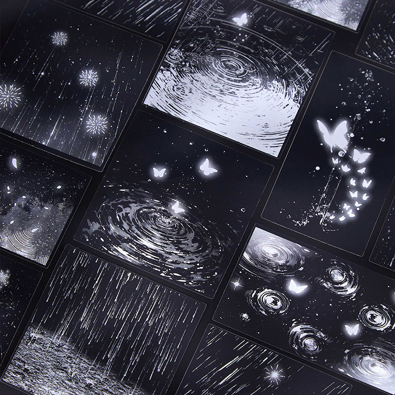 "Rainy Day" 20pcs PET Stickers