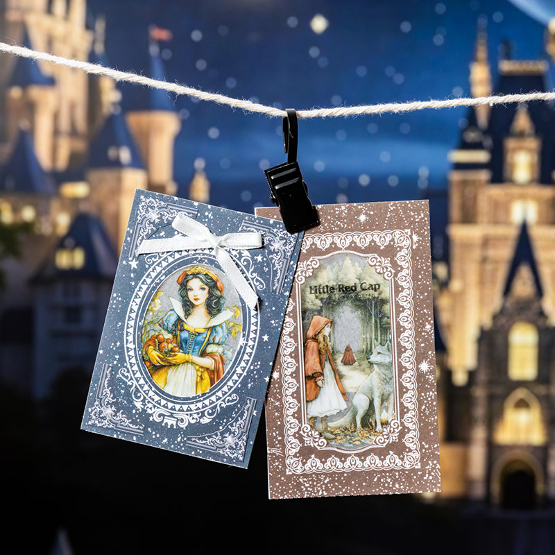 Dark Fairy Tale Pre-cut PET Tapes Princess Story Tales