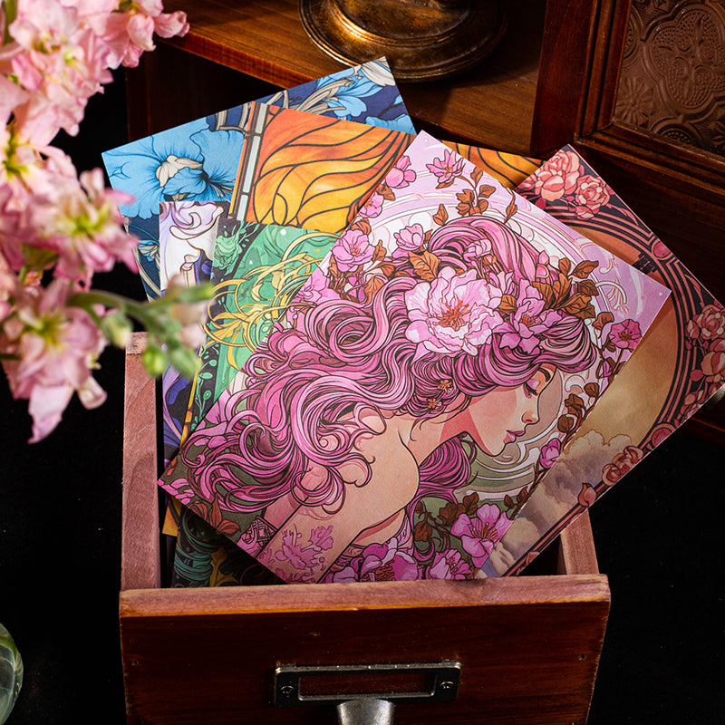 "The Envoy of Fairy" 30 Sheets of Scrapbooking Papers