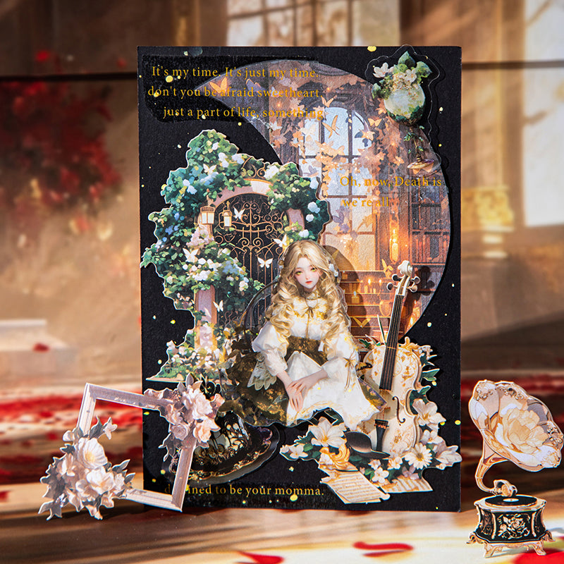 "Gothic Banquet" 30pcs Dark Themed Supplies Bundle Pack