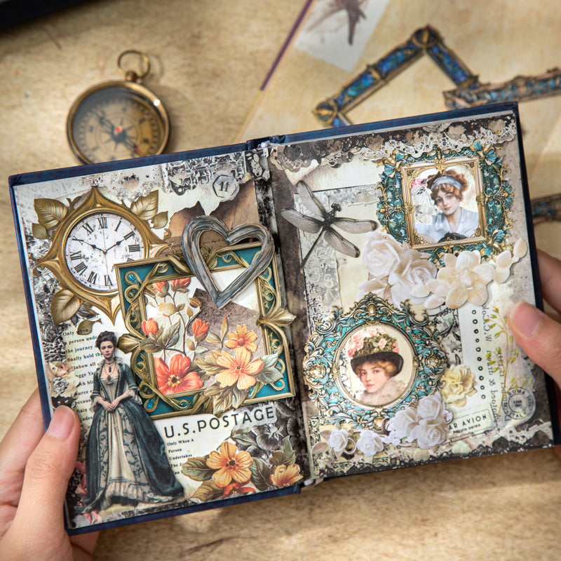 "Medieval Heraldry" 10pcs Card Board Stickers for Journaling Decoration