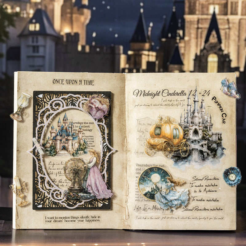 Dark Fairy Tale Pre-cut PET Tapes Princess Story Tales