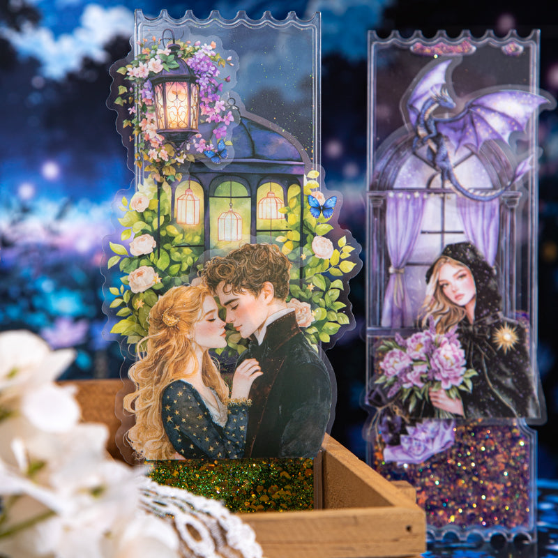 "Starry Sky Garden" 20pcs Stickers Bright Colour Stickers
