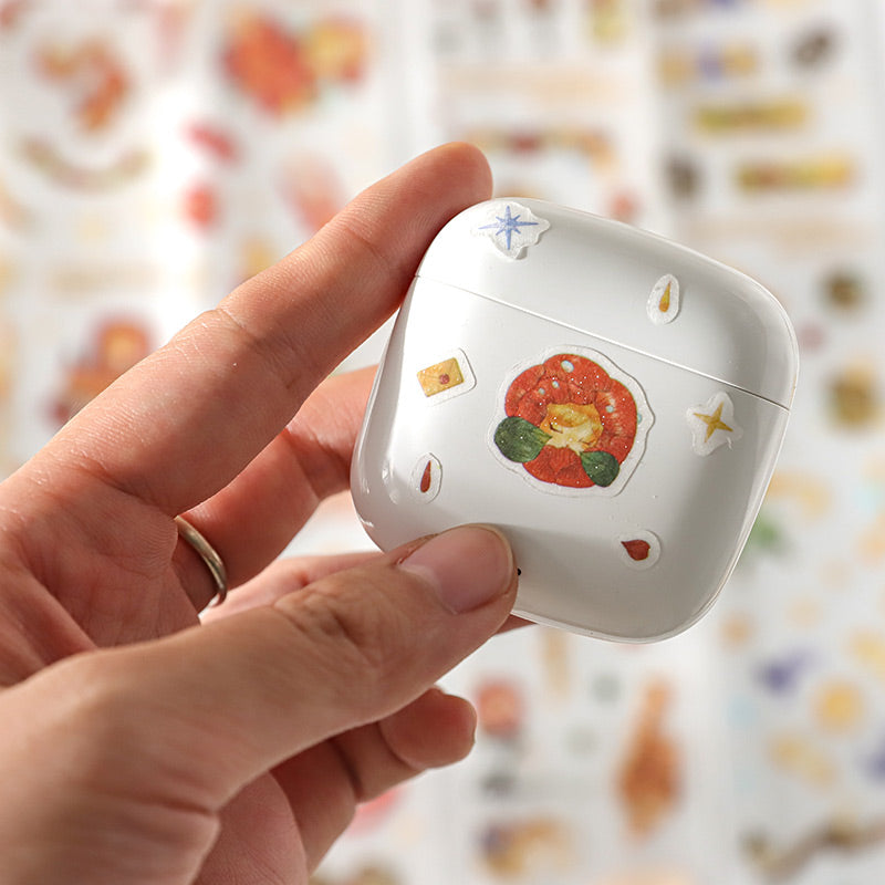 Rose Planet Frosted Masking Tapes The Little Prince Tapes