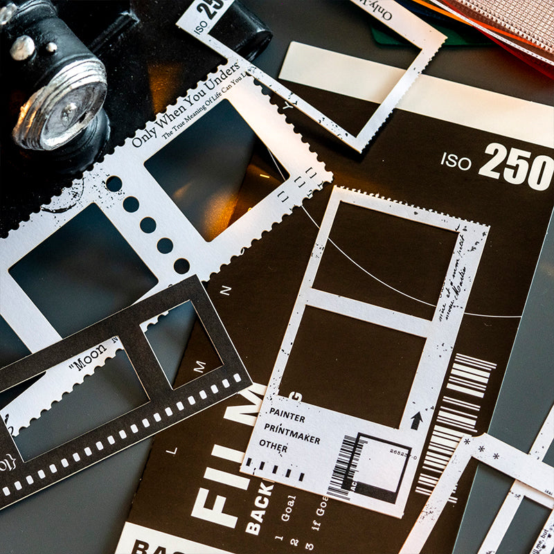 "Watch a Movie" 10pcs Large Sized Film Stickers Card Board Stickers