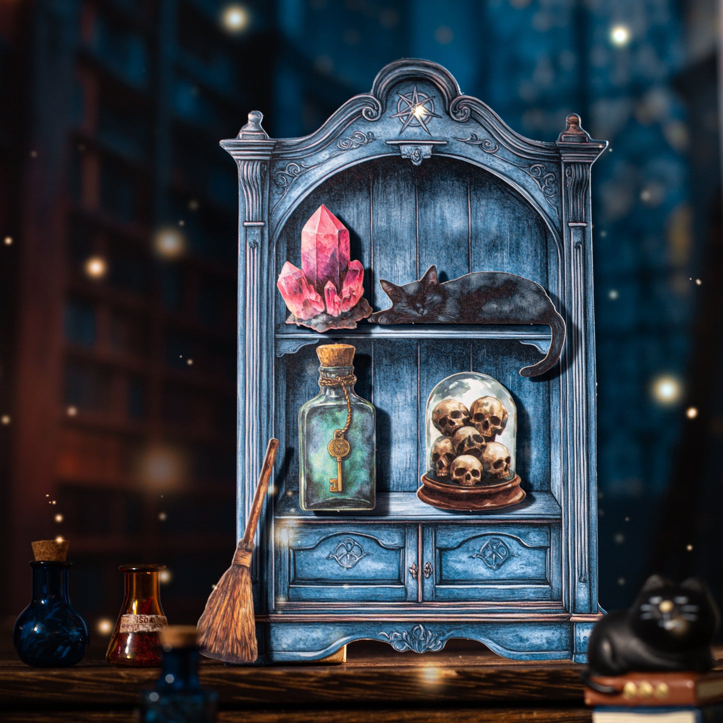 "Magic Arbitrary Cabinet" Card Stickers 25 Sheets