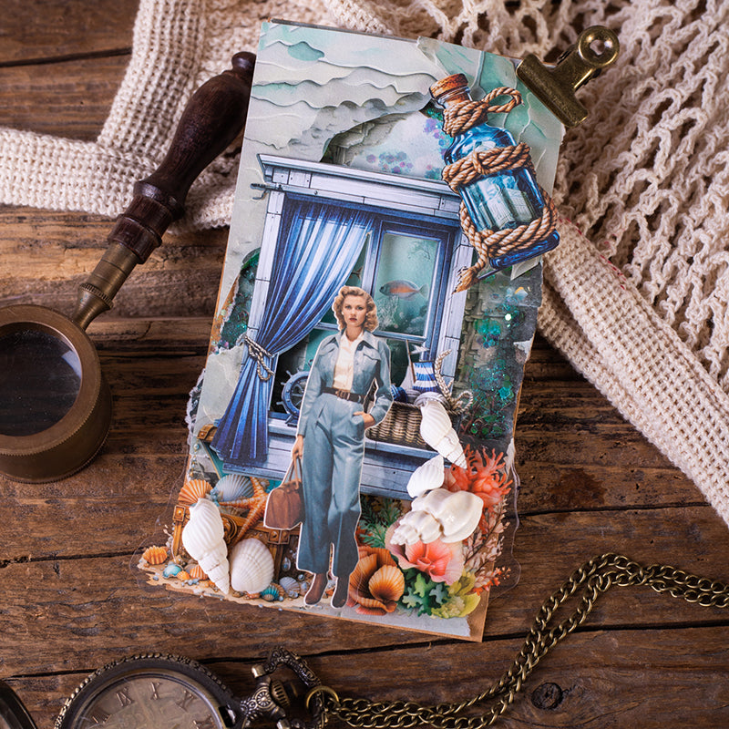 Maritime Card Stickers 10 Sheets in