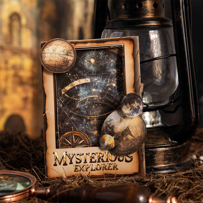 Mysterious Explorer 30 Sheets of Deco Papers Scrapbooking Papers