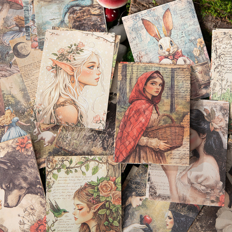 "Fairy Tale Memory" 30 Sheets Deco Papers