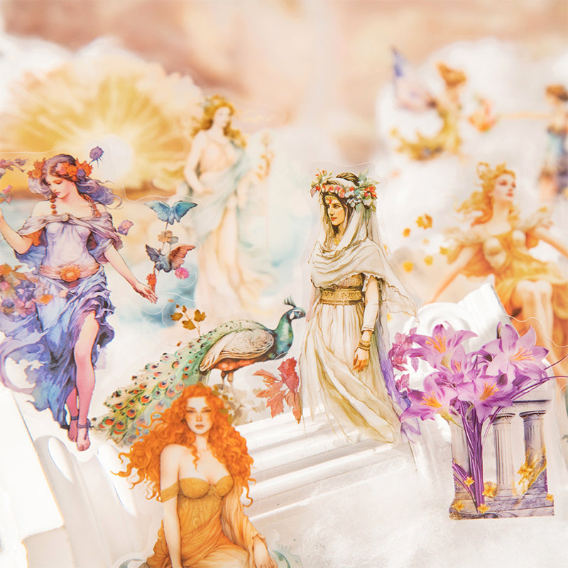 "European Goddess" PET Stickers 15pcs in