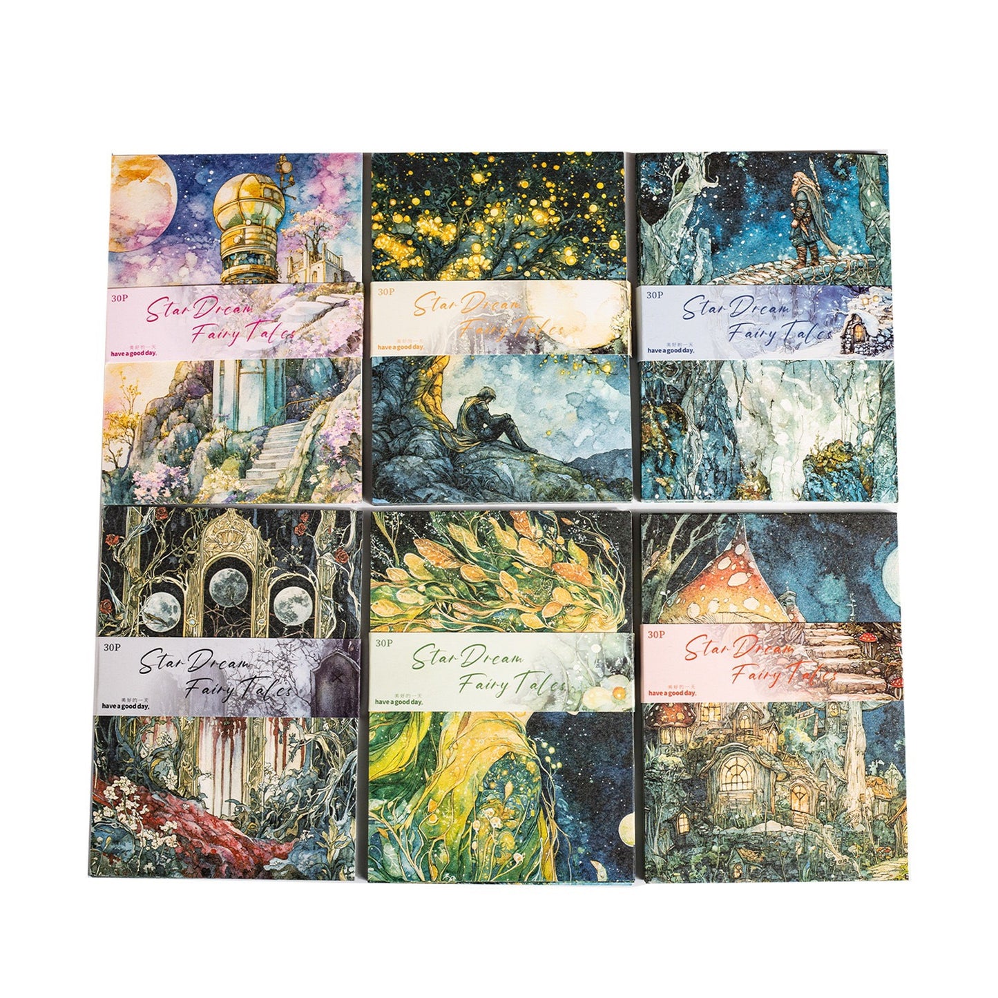 Star Dteam Fairy Tales 30 sheets of Fantasy Themed Deco Papers