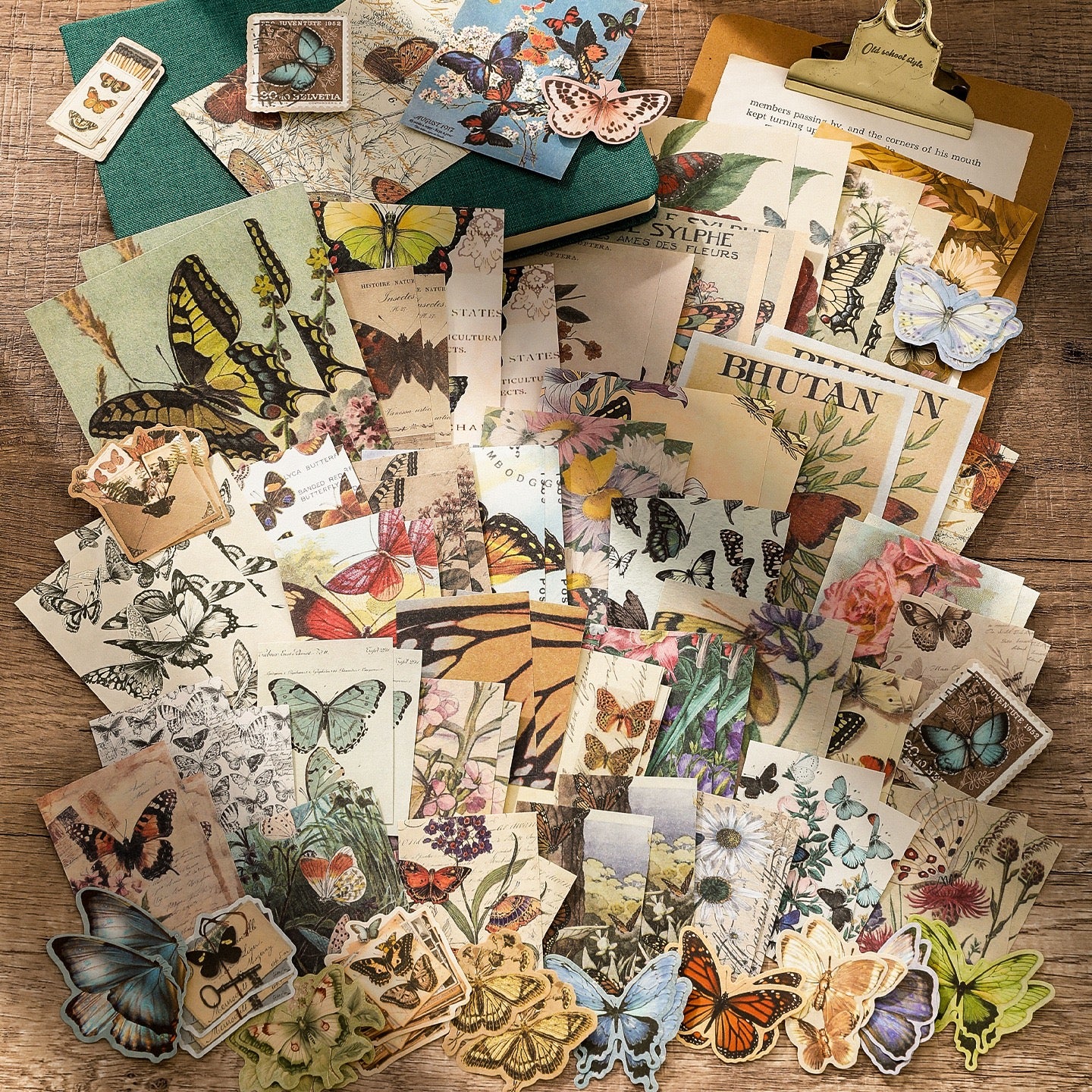 100pcs Deco Paper Bundle in 4 Different Themes