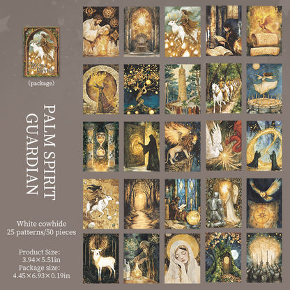 "Living in a Fairy Tale" 50 Sheets of Witchy Scrapbooking Papers