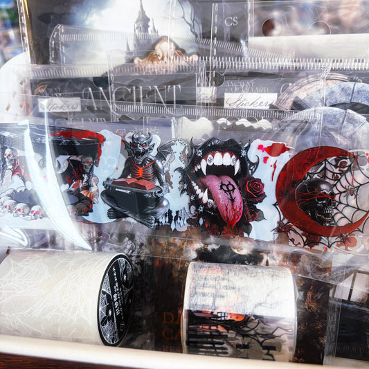 2025 October Monthly Box- Haunted Mansion 13 items in