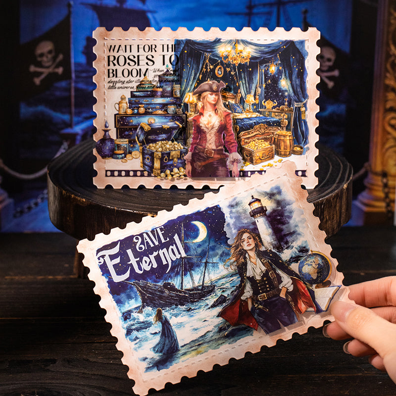 "European Theater" Sticker Books Pre-cut PET Sticker Books 20 Sheets in