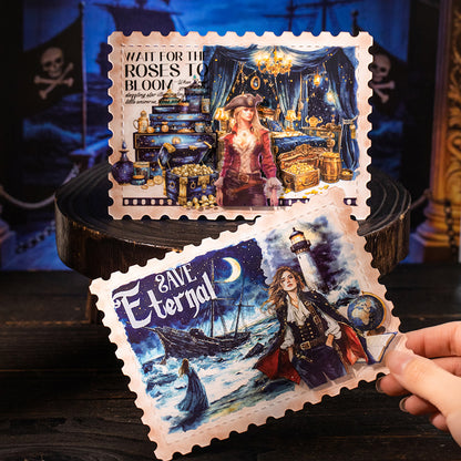 "European Theater" Sticker Books Pre-cut PET Sticker Books 20 Sheets in