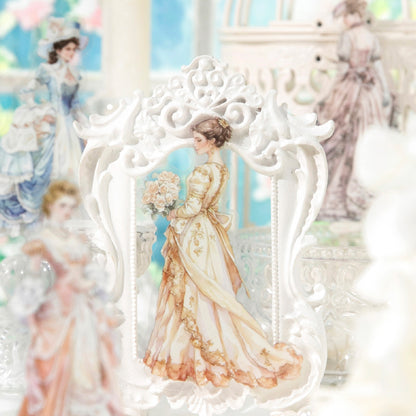 "Victorian Ladies" 20pcs PET Stickers