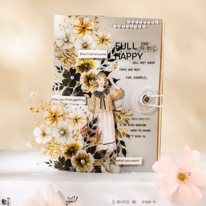 "Floral Expansion" 10pcs Large Sized Flower Stickers