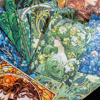 "The Envoy of Fairy" 30 Sheets of Scrapbooking Papers