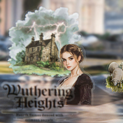 "Literary Story" 20pcs PET Stickers Decorative Stickers