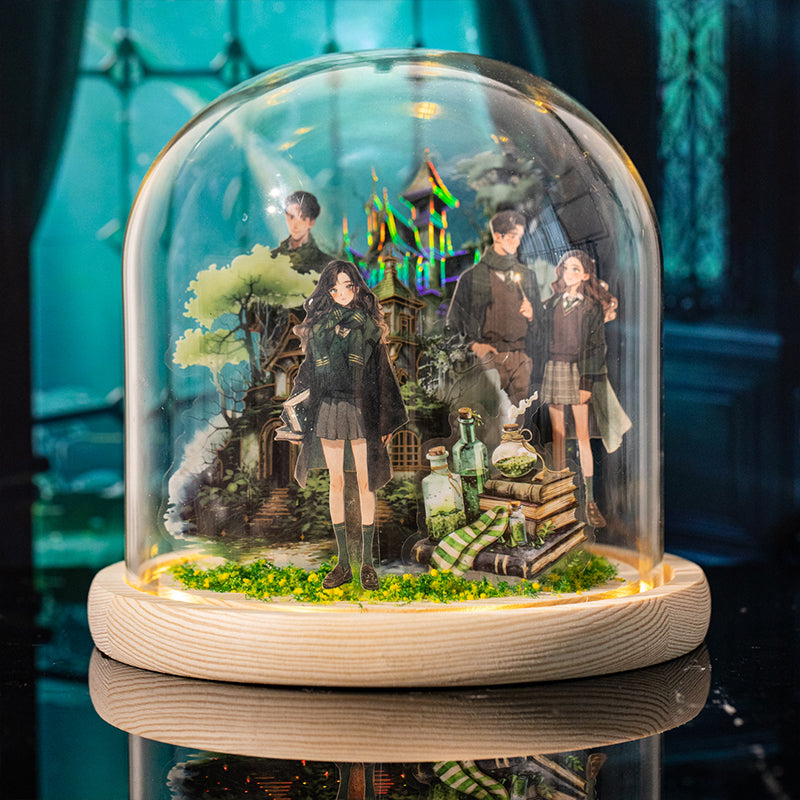 "Magic Academy" 15pcs Wizards and Witches Character Stickers