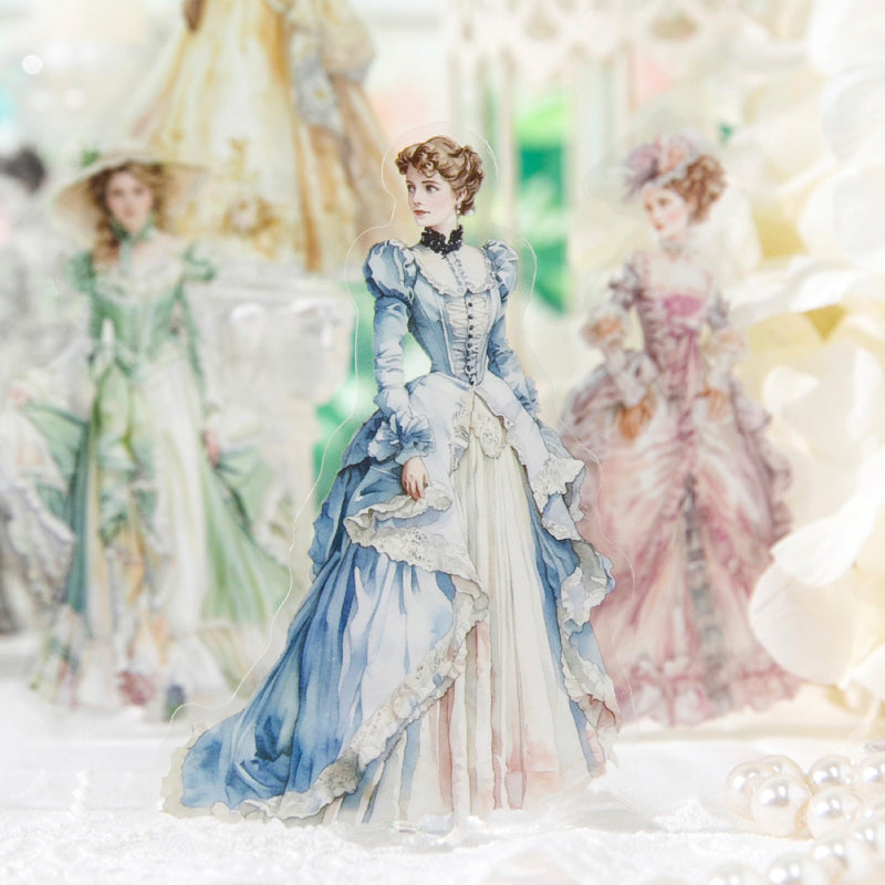 "Victorian Ladies" 20pcs PET Stickers