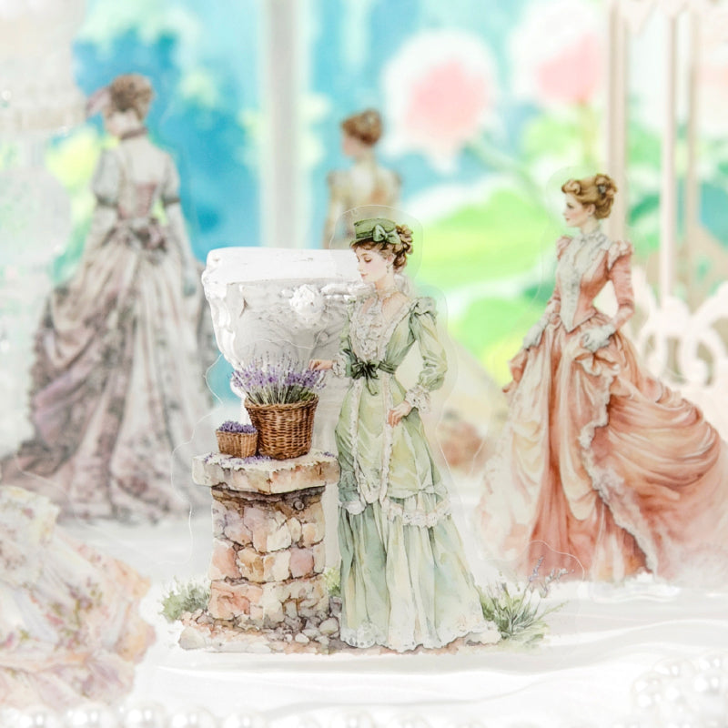 "Victorian Ladies" 20pcs PET Stickers