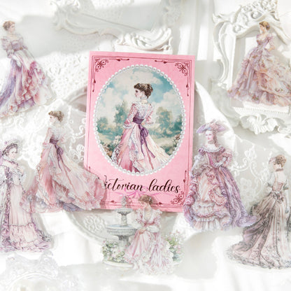 "Victorian Ladies" 20pcs PET Stickers