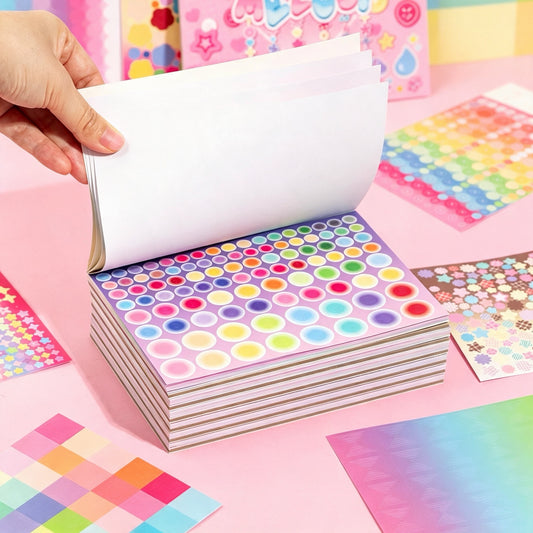 Colorful Pre-cut Sticker Book for Filler Stickers