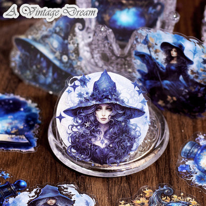 "Magical Fantasy" 40pcs Witchy Vibe PET Stickers